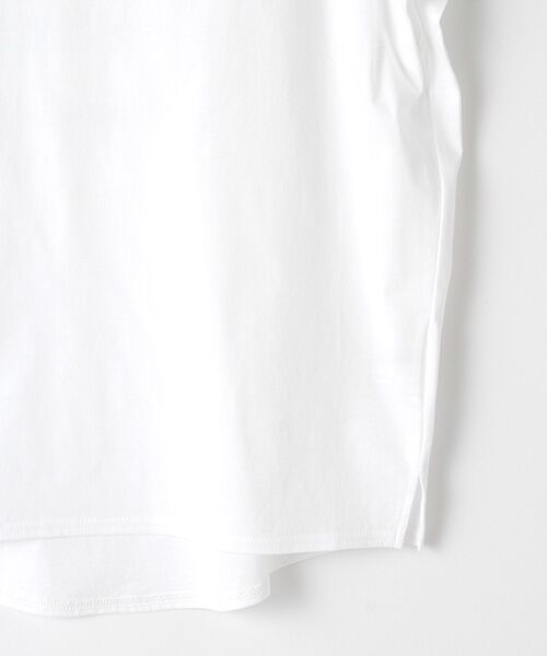 VERSEAU / ヴェルソー Tシャツ | ｛洗える｝ハイゲージ天竺 パフュームプリントT | 詳細3