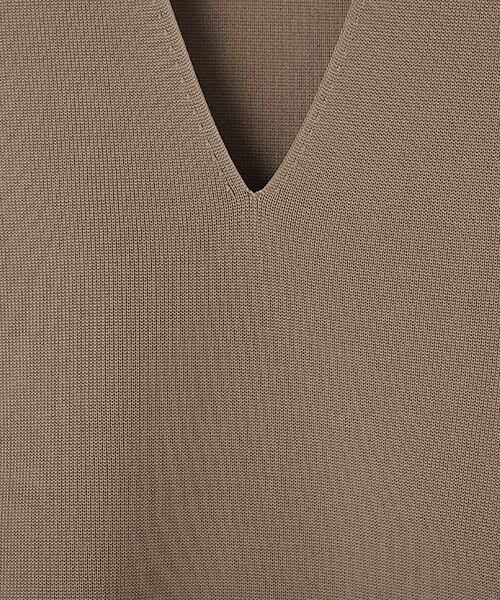 Verseau / ヴェルソー ニット・セーター | ｛洗える｝ハイテンションニット・Vネック | 詳細5