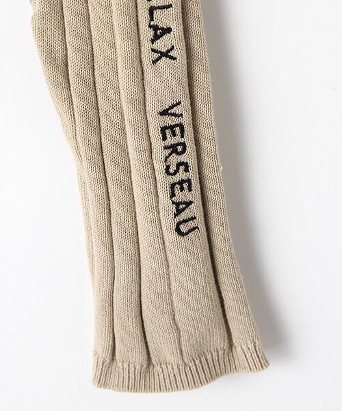 Verseau / ヴェルソー ニット・セーター | ｛洗える｝ハイツイストコットンリブニット | 詳細5