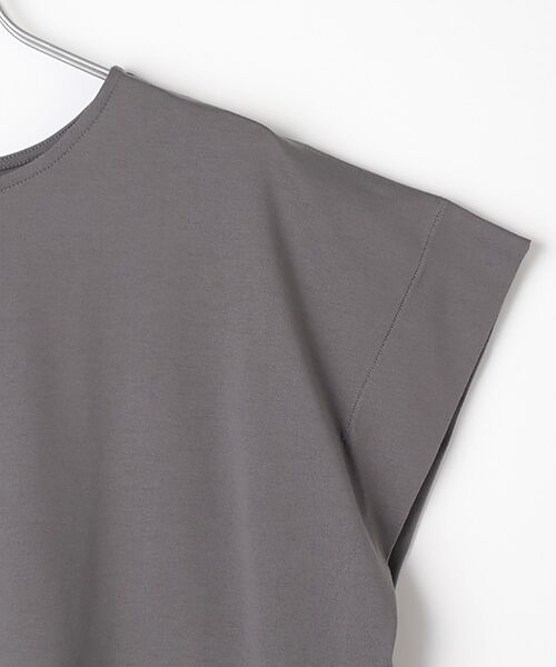 Verseau / ヴェルソー Tシャツ | [洗える]接触冷感　タックロゴTシャツ | 詳細4