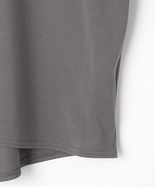 Verseau / ヴェルソー Tシャツ | [洗える]接触冷感　タックロゴTシャツ | 詳細5