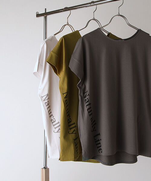 Verseau / ヴェルソー Tシャツ | [洗える]接触冷感　タックロゴTシャツ | 詳細7