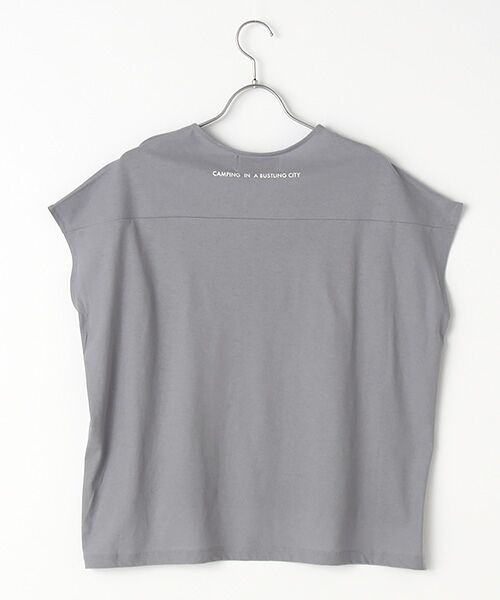 Verseau / ヴェルソー Tシャツ | [洗える]接触冷感　ランタンプリントTシャツ | 詳細3