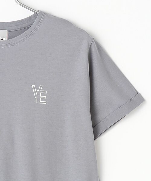 Verseau / ヴェルソー Tシャツ | [洗える]接触冷感　ベーシックロゴTシャツ | 詳細5