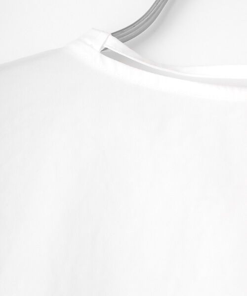 VERSEAU / ヴェルソー シャツ・ブラウス | 2WAYループネックオープンスリーブシャツ（無地） | 詳細4