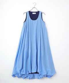 VERSEAU / ヴェルソー ロング・マキシ丈ワンピース | バルーンコットンワンピース