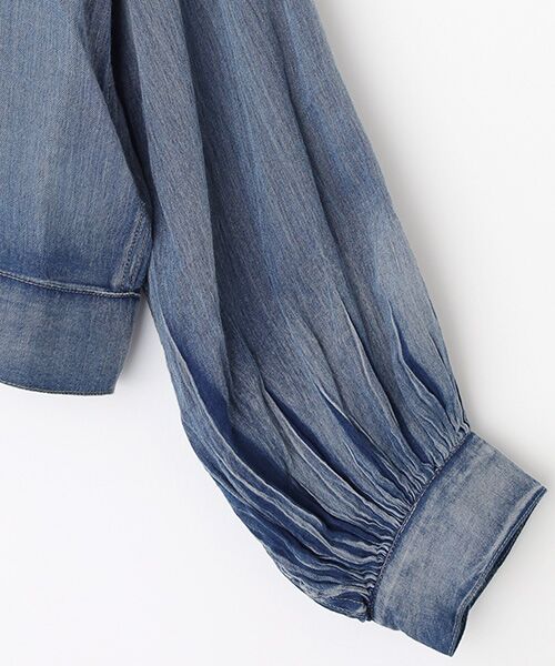 VERSEAU / ヴェルソー Gジャン・デニムジャケット | シアーボリュームスリーブGジャン | 詳細4