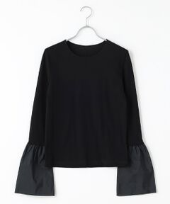 ヴェルソー VERSEAU 2WAYリブカットソー （チャコールグレー） ヴェルソー VERSEAU 2WAYリブカットソー （チャコールグレー