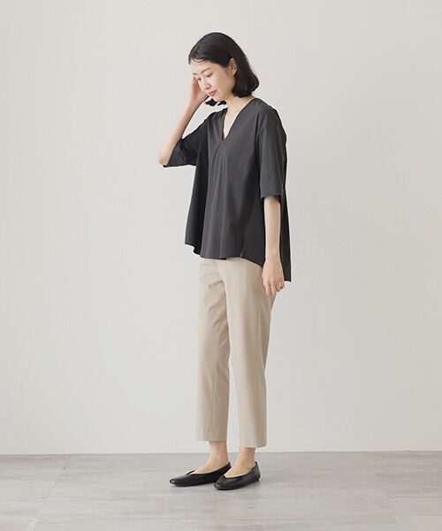 VERSEAU / ヴェルソー シャツ・ブラウス | ラッシュガードVネックトップス | 詳細6