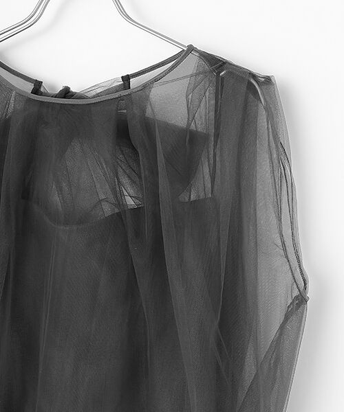 VERSEAU / ヴェルソー シャツ・ブラウス | チュールバルーントップス | 詳細4