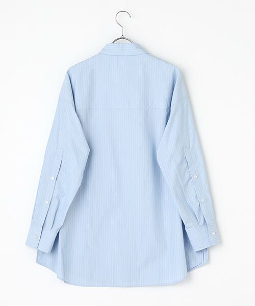 VERSEAU / ヴェルソー シャツ・ブラウス | TRストレッチストライプシャツ | 詳細1
