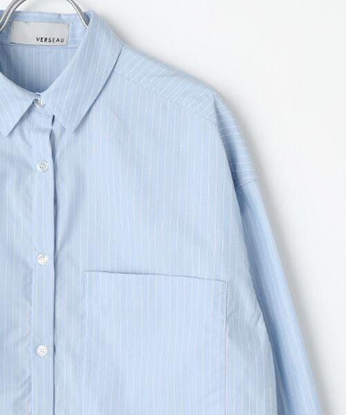 VERSEAU / ヴェルソー シャツ・ブラウス | TRストレッチストライプシャツ | 詳細2