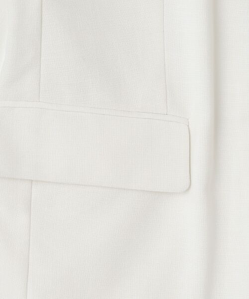 VERSEAU / ヴェルソー テーラードジャケット | リネンライク五分袖JK | 詳細1