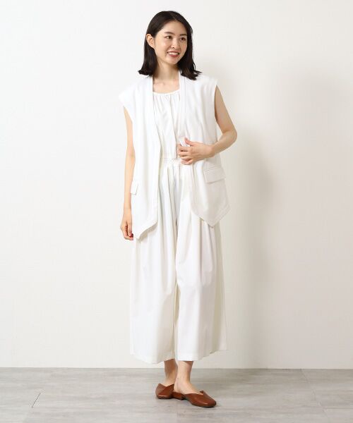 VERSEAU / ヴェルソー ベスト | リネンライクボーイズジレ | 詳細3