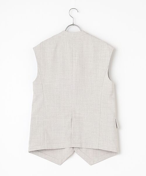 VERSEAU / ヴェルソー ベスト | リネンライクボーイズジレ | 詳細5