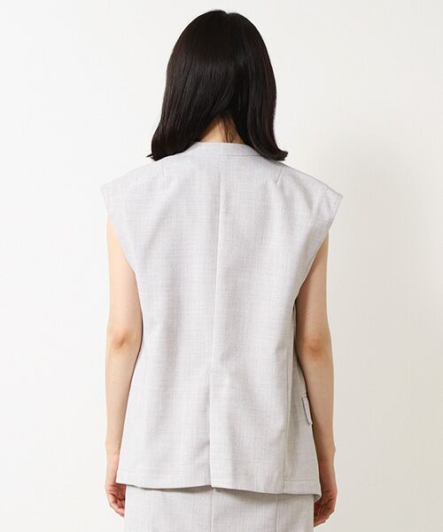 VERSEAU / ヴェルソー ベスト | リネンライクボーイズジレ | 詳細12