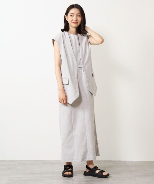 VERSEAU / ヴェルソー ベスト | リネンライクボーイズジレ | 詳細13