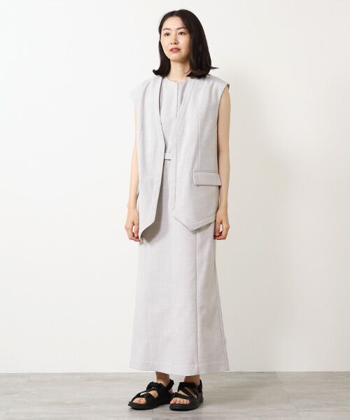 VERSEAU / ヴェルソー ベスト | リネンライクボーイズジレ | 詳細14