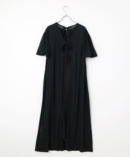 VERSEAU / ヴェルソー ロング・マキシ丈ワンピース | シフォンシアーアンサンブルOP | 詳細1