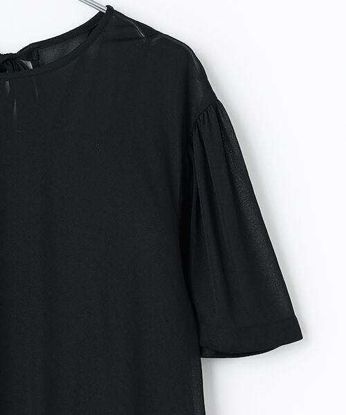 VERSEAU / ヴェルソー ロング・マキシ丈ワンピース | シフォンシアーアンサンブルOP | 詳細2