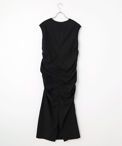 VERSEAU / ヴェルソー ロング・マキシ丈ワンピース | ギャザードレス | 詳細1