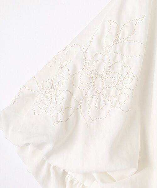 VERSEAU / ヴェルソー ロング・マキシ丈ワンピース | エアリーブロードカフタンOP | 詳細1