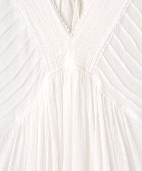 VERSEAU / ヴェルソー ロング・マキシ丈ワンピース | ドルマンスリーブピンタックOP | 詳細1