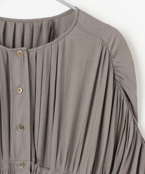 VERSEAU / ヴェルソー ロング・マキシ丈ワンピース | 2WAYドロストスリーブOP | 詳細7