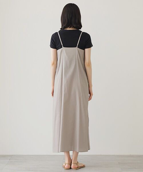 VERSEAU / ヴェルソー ロング・マキシ丈ワンピース | キャミドレス | 詳細12