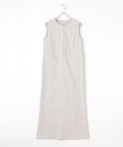 VERSEAU / ヴェルソー ロング・マキシ丈ワンピース | リネンライクIラインOP