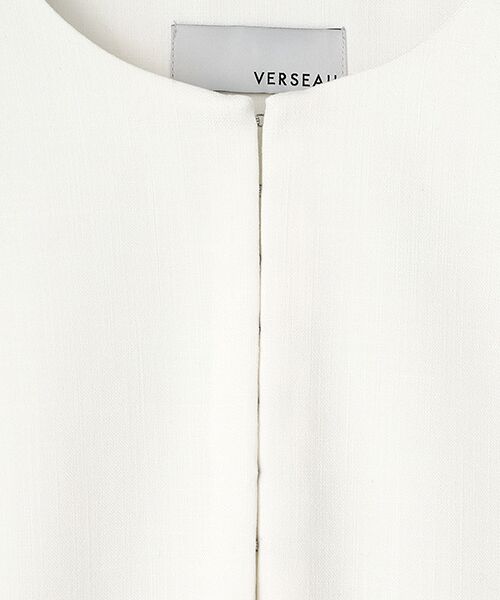 VERSEAU / ヴェルソー ロング・マキシ丈ワンピース | リネンライクIラインOP | 詳細1
