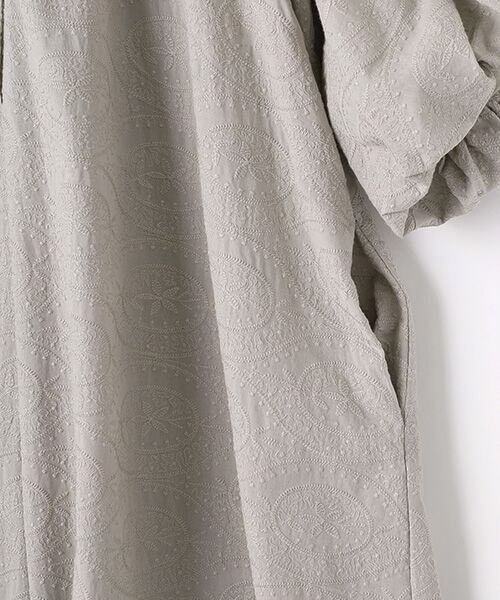 VERSEAU / ヴェルソー ロング・マキシ丈ワンピース | バルーンスリーブカフタンレースOP | 詳細7