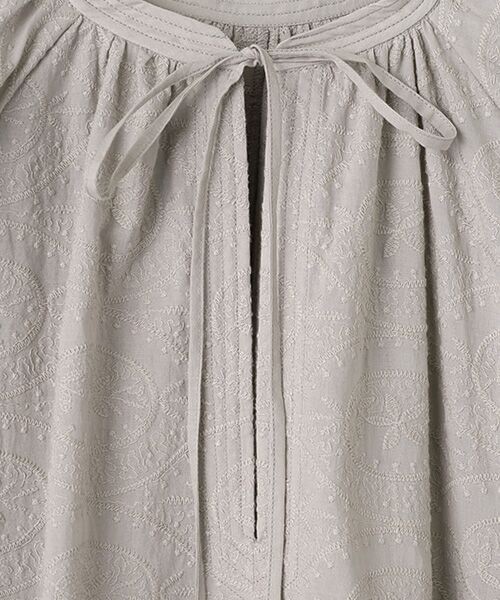 VERSEAU / ヴェルソー ロング・マキシ丈ワンピース | バルーンスリーブカフタンレースOP | 詳細9