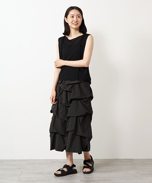 VERSEAU / ヴェルソー ロング・マキシ丈スカート | ラッシュガードバブルSK | 詳細13