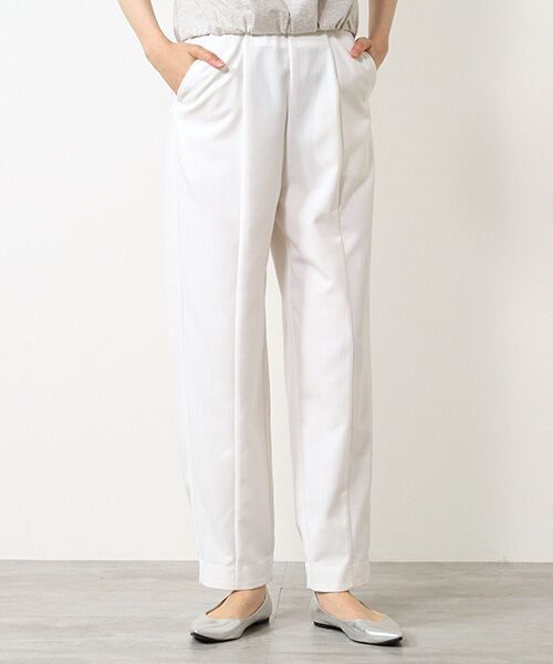 VERSEAU / ヴェルソー スラックス・ドレスパンツ | リネンライクコクーンPT | 詳細2