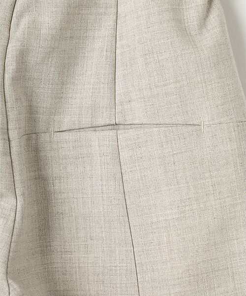 VERSEAU / ヴェルソー スラックス・ドレスパンツ | リネンライクコクーンPT | 詳細7