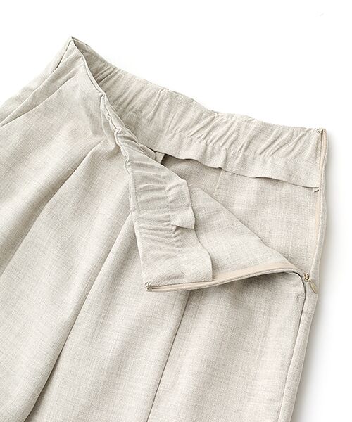 VERSEAU / ヴェルソー スラックス・ドレスパンツ | リネンライクコクーンPT | 詳細8