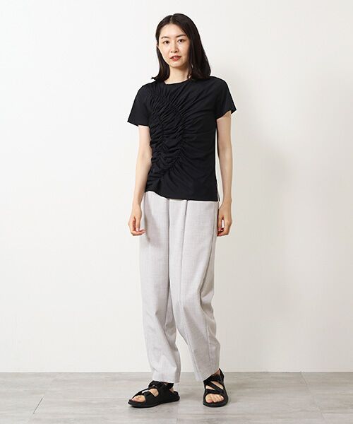 VERSEAU / ヴェルソー スラックス・ドレスパンツ | リネンライクコクーンPT | 詳細13