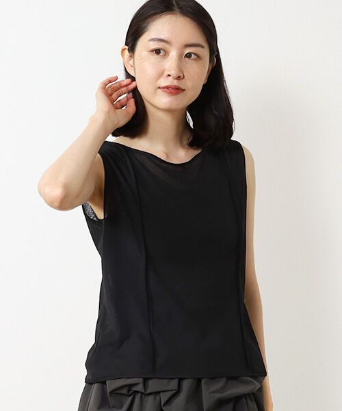 VERSEAU / ヴェルソー ドライテレコノースリトップス ドライテレコノースリトップス （タンクトップ）｜VERSEAU