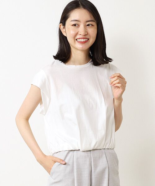 VERSEAU / ヴェルソー Tシャツ | ツイストスリーブバルーンT | 詳細2