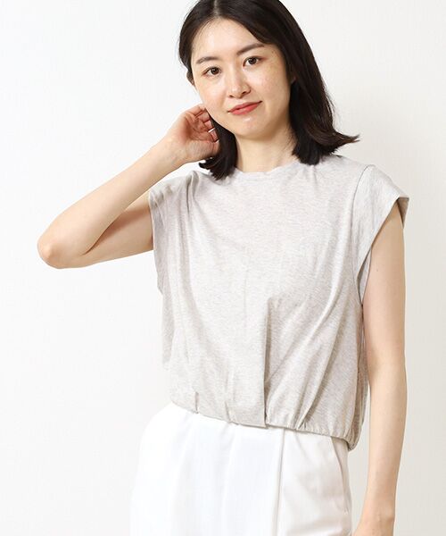 VERSEAU / ヴェルソー Tシャツ | ツイストスリーブバルーンT | 詳細11