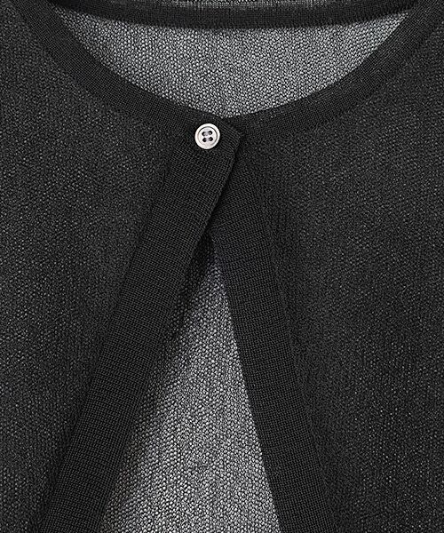 VERSEAU / ヴェルソー カーディガン・ボレロ | シアーニットボレロ | 詳細4