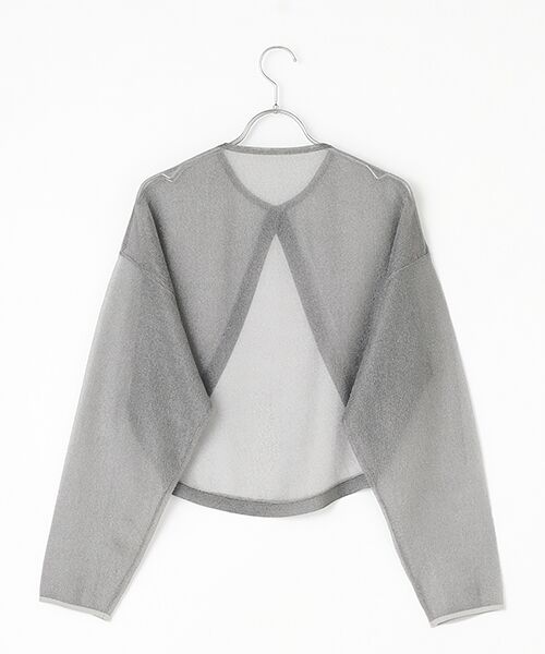 VERSEAU / ヴェルソー カーディガン・ボレロ | シアーニットボレロ | 詳細5