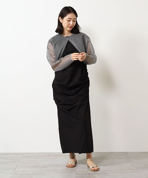 VERSEAU / ヴェルソー カーディガン・ボレロ | シアーニットボレロ | 詳細12