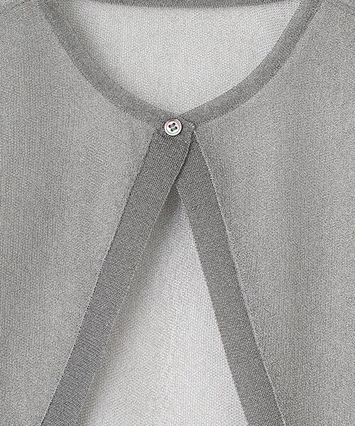 VERSEAU / ヴェルソー カーディガン・ボレロ | シアーニットボレロ | 詳細8