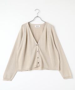 VERSEAU / ヴェルソー カーディガン・ボレロ | ペーパーヤーンVカーデ