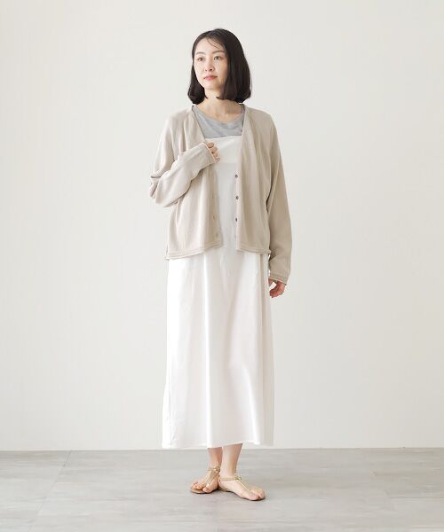 VERSEAU / ヴェルソー カーディガン・ボレロ | ペーパーヤーンVカーデ | 詳細12