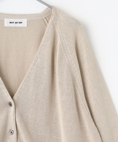 VERSEAU / ヴェルソー カーディガン・ボレロ | ペーパーヤーンVカーデ | 詳細5