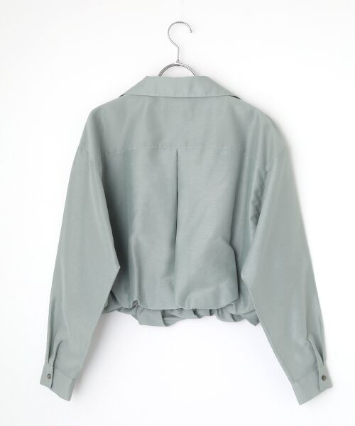 VERSEAU / ヴェルソー シャツ・ブラウス | エアリーオーガンジィ・バルーンカシュクール | 詳細2