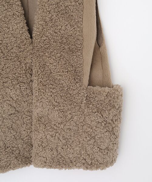 VERSEAU / ヴェルソー ベスト | リバーシブルファームートンジレ | 詳細5